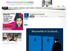 Tablet Screenshot of detodounmoco.com